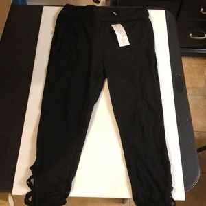 Charles Richards high waist legging with lattice